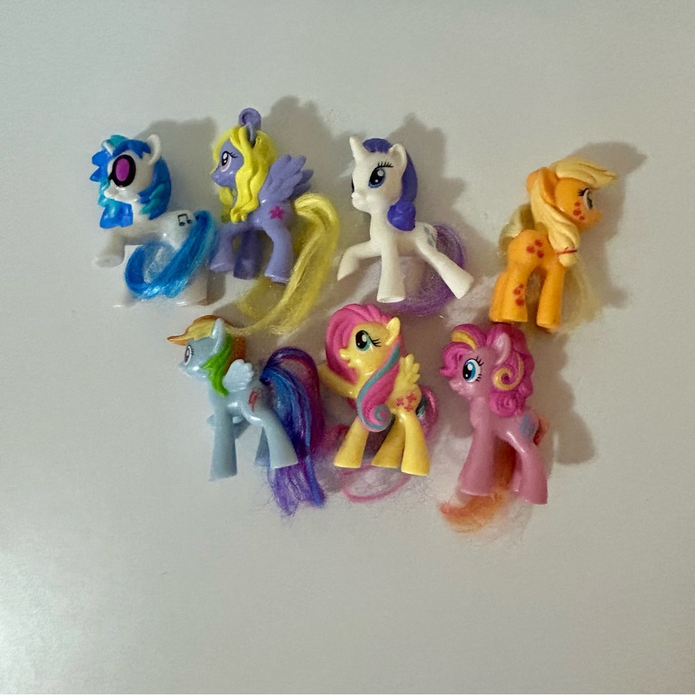 McDonald’s My Little Pony MLP Figures Set Of 7